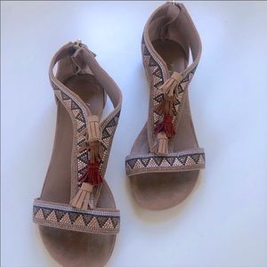 Vera Cruz Beaded Sandals